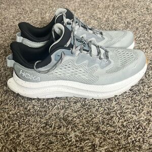 Hoka Mens Kawana 2 Stellar Gray/Black Excellent Condition Size 10